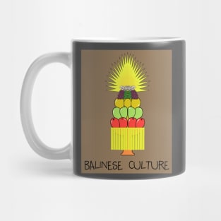 Balinese Culture 'Gebogan' Mug